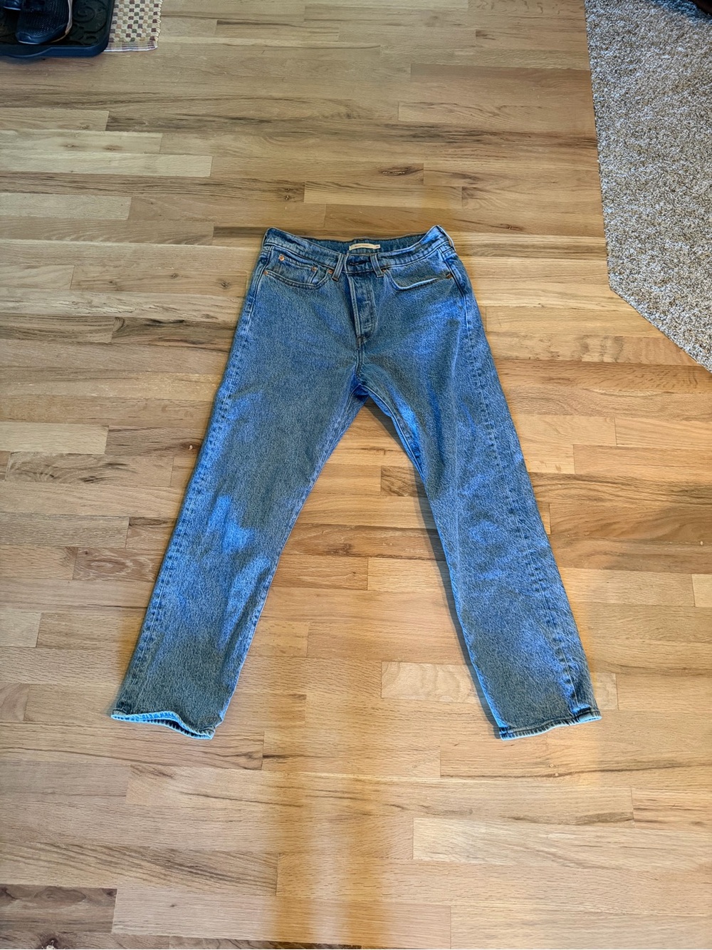 30x28 Levi’s Wedgie Straight Blue Women’s Ankle Jeans
